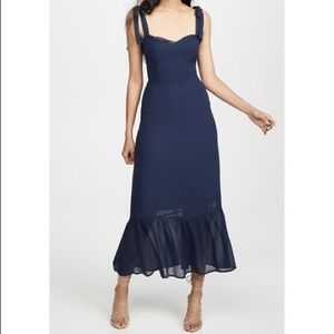 Reformation Petites Polka Dot Nikita Dress